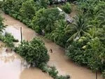 Сильнейшее наводнение на территории Таиланда 